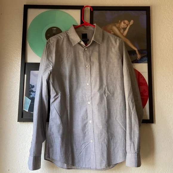 H&M | Shirts | Hm Mens Slim Fit Dress Shirt | Poshmark